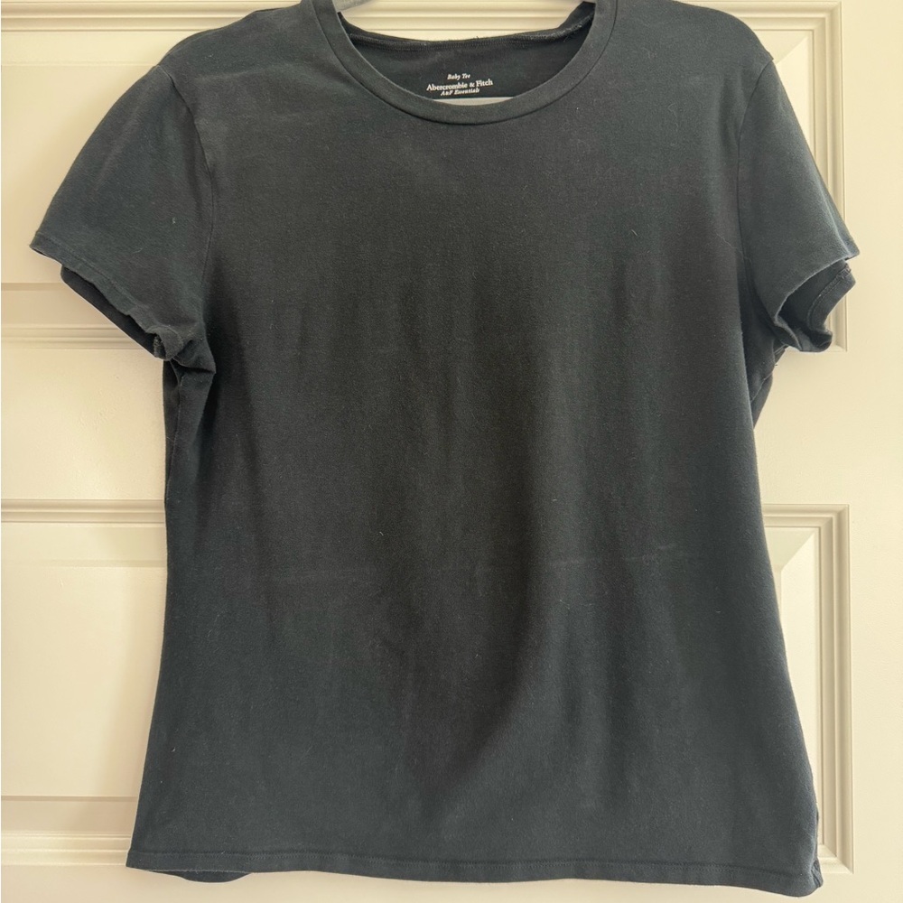Abercrombie & Fitch Black Baby Tee